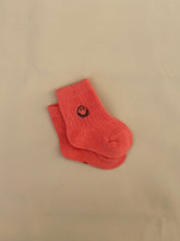 Load image into Gallery viewer, Face Socks - Coral Pink