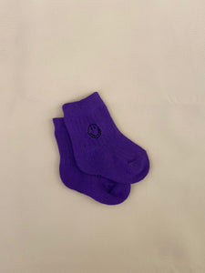 Face Socks - Purple