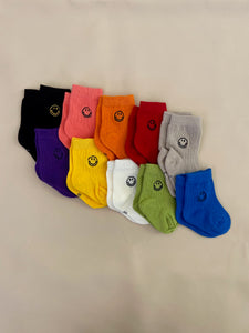 Face Socks - Black