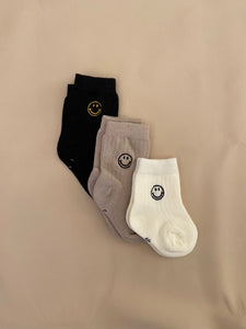 Face Socks - Black