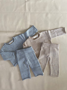 Peppa Sprinkle Knit Pant - Grey