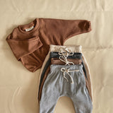 Jett Mini Ribbed Pullover - Chestnut