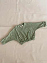 Load image into Gallery viewer, Jett Mini Ribbed Pullover - Sage