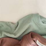 Jett Mini Ribbed Pullover - Sage