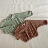 Jett Mini Ribbed Pullover - Chestnut