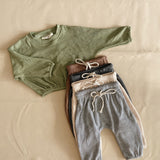 Jett Mini Ribbed Pullover - Sage
