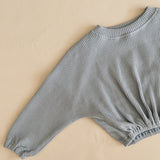 Jett Pullover - Ivory Blue