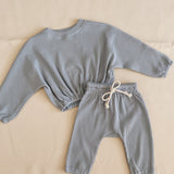 Jett Pullover - Ivory Blue