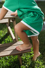 Load image into Gallery viewer, Austin Contrast Waffle Cotton Set - Green/White (ONLINE EXCLUSIVE)