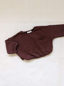 Lexi Fleece Cotton Tracksuit - Cocoa