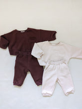 Load image into Gallery viewer, Lexi Fleece Cotton Tracksuit - Cocoa