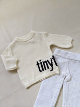 Load image into Gallery viewer, Peppa Sprinkle Knit Pant - Pearl