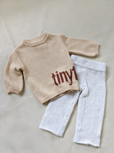 Load image into Gallery viewer, Peppa Sprinkle Knit Pant - Pearl