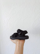 Load image into Gallery viewer, Olympia Velcro Sandals - Black
