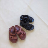 Olympia Velcro Sandals - Brick