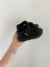 Load image into Gallery viewer, Olympia Velcro Sandals - Black