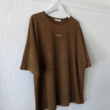 Adult Opie Relaxed Logo Tee - Cappuccino