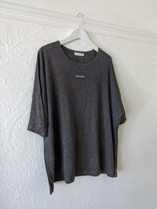 Adult Opie Relaxed Logo Tee - Charcoal