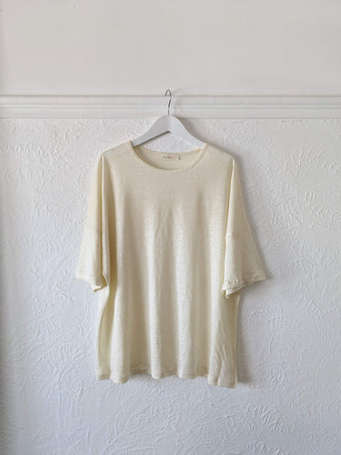 Adult Opie Relaxed Logo Tee - Cream