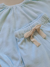 Load image into Gallery viewer, Bambi Waffle Cotton Set - Icy Blue