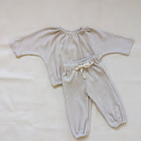 Bambi Waffle Cotton Set - Oat