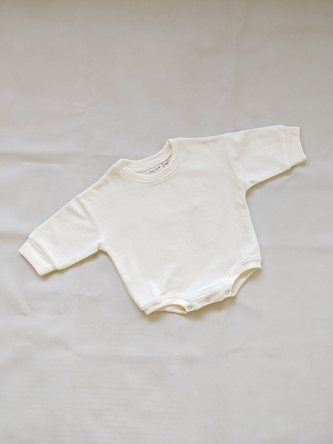 Maisie French Terry Bodysuit - Butter