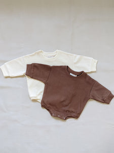Maisie French Terry Bodysuit - Butter