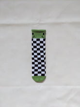 Load image into Gallery viewer, Smiley Checkered Socks