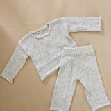 Peppa Sprinkle Knit Pant - Pearl