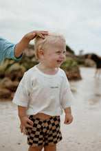 Load image into Gallery viewer, Ambrose Logo Embroidered Tee - White/Emerald