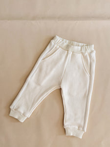Riley Track Pants - Cream