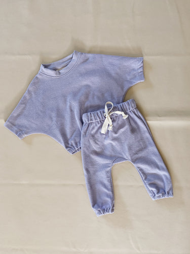 Romy French Terry Set - Lilac