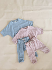 Romy French Terry Set - Lilac