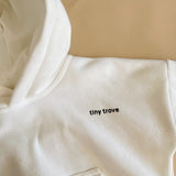Rumi Logo Hoodie Jumper - Milk (Black Logo)