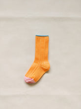 Load image into Gallery viewer, Sherbet Ribbed Socks - Orange