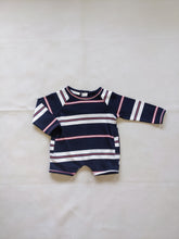 Load image into Gallery viewer, Skye Striped Bodysuit - Navy (Small sizing)