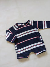 Load image into Gallery viewer, Skye Striped Bodysuit - Navy (Small sizing)