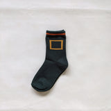 Square Socks - Forest