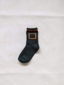 Square Socks - Forest