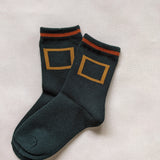 Square Socks - Forest