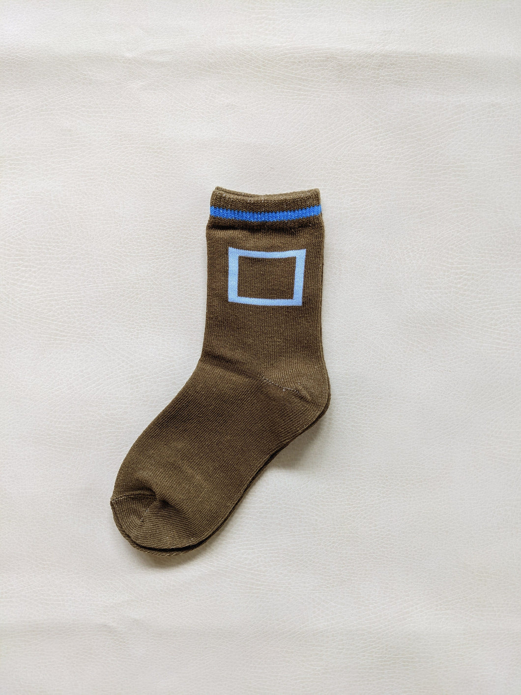 Square Socks - Moss