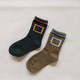 Square Socks - Forest