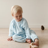 Bambi Waffle Cotton Set - Icy Blue