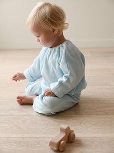 Bambi Waffle Cotton Set - Icy Blue