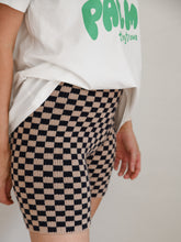 Load image into Gallery viewer, Adult Spencer Checkerboard Knit Shorts - Navy