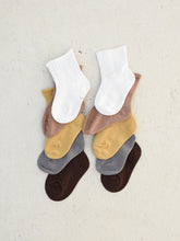 Load image into Gallery viewer, Ribbed Socks - Mustard