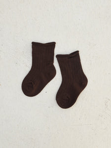 Ribbed Socks Earthy - Pack of 5