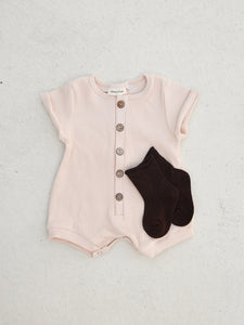 Ribbed Socks - Chocolate