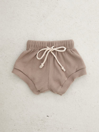 Wategos Ribbed Shorts - Taupe