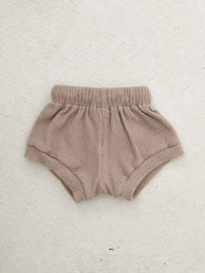 Wategos Ribbed Shorts - Taupe